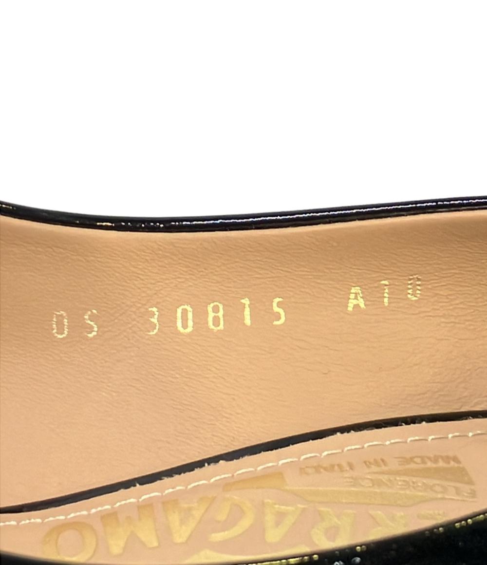 美品 サルヴァトーレフェラガモ ポインテッドトゥパンプス ハイヒール ピンヒール レディース SIZE 7 (L) Salvatore Ferragamo