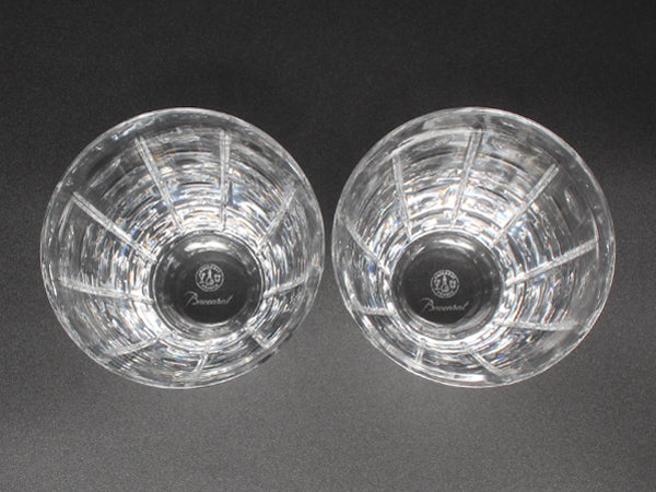 美品 Baccarat グラス タンブラー 2点セット ペア エキノックス バカラ