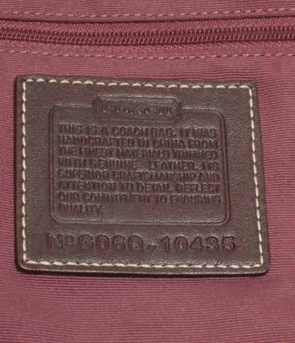 COACH ショルダーバッグ 斜め掛け パッチワーク ハラコ シグネチャー 10435 レディース コーチ