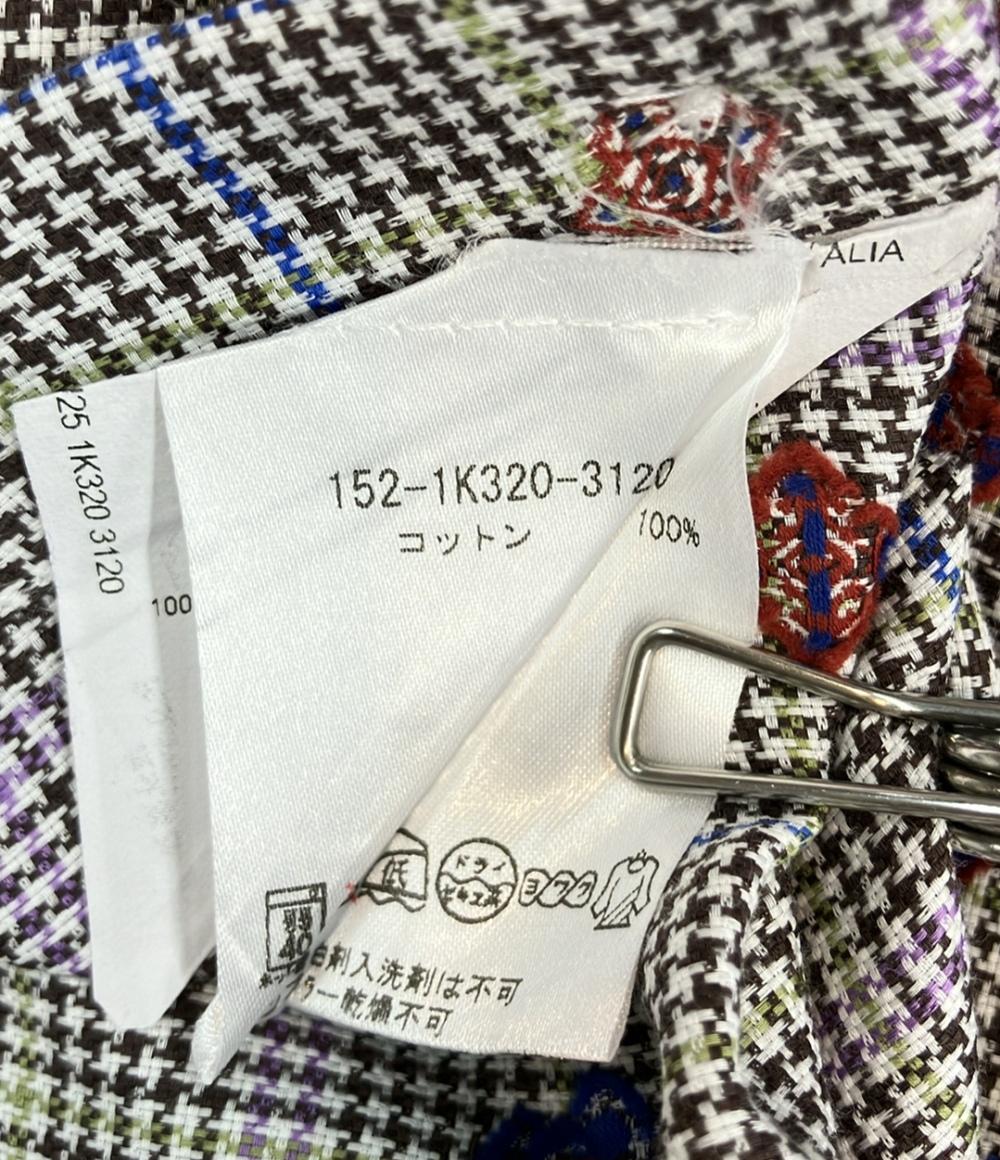 ETRO 長袖シャツ 千鳥格子 ハウンドトゥースチェック柄 15AW 152-1K320-3120 メンズ SIZE 41 (L) エトロ
