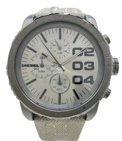 DIESEL 腕時計 クオーツ シルバー DZ-5355 メンズ ディーゼル