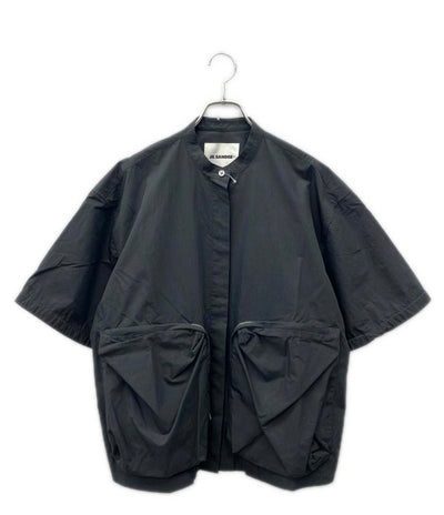 JIL SANDER+ パッチポケットシャツ J40DL0127 J45215 レディース SIZE L ジルサンダープラス