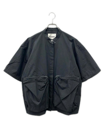 JIL SANDER+ パッチポケットシャツ J40DL0127 J45215 レディース SIZE L ジルサンダープラス