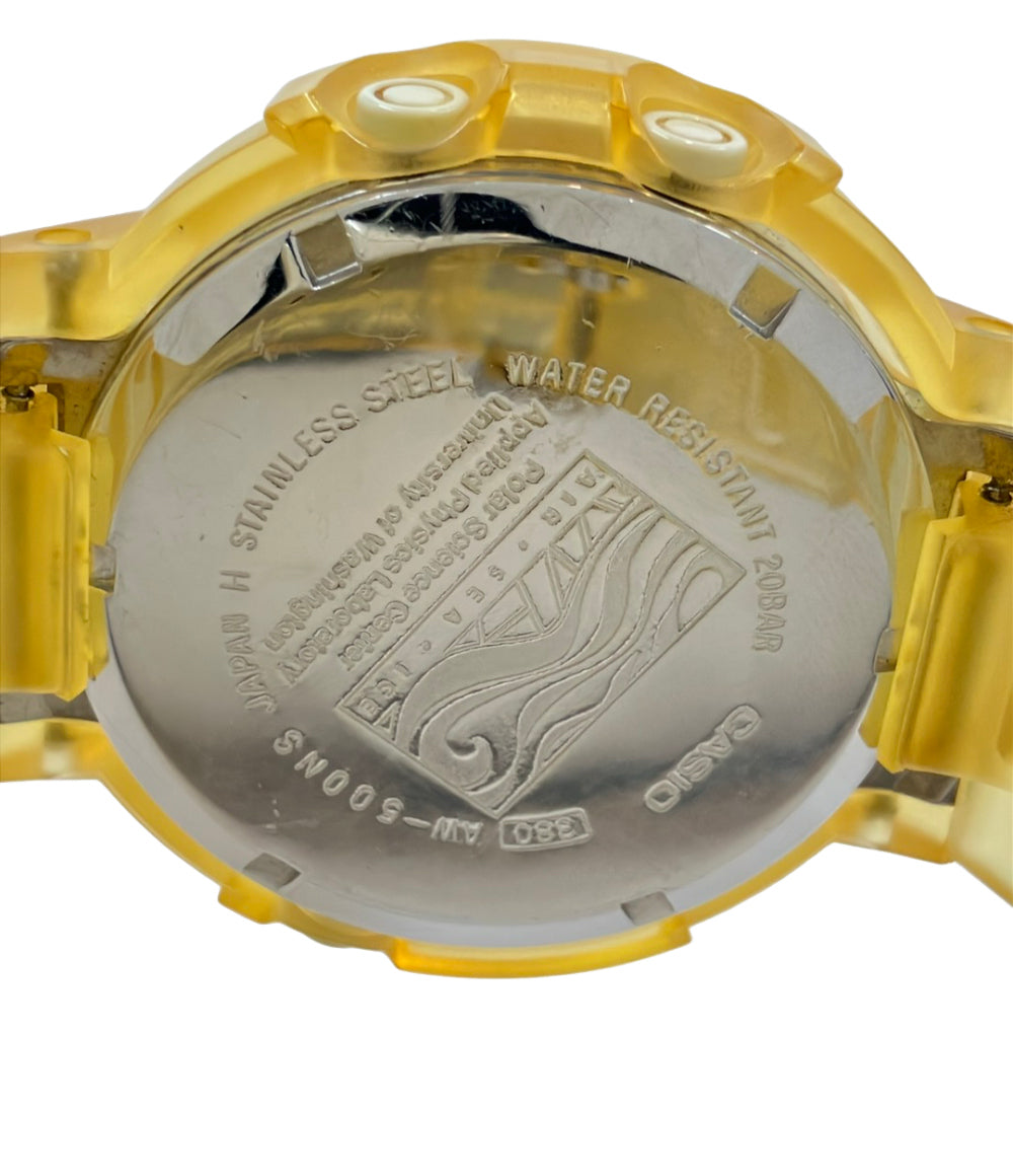 CASIO 腕時計 G-SHOCK クオーツ シルバー AW-500NS メンズ カシオ