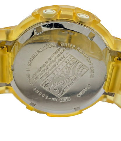 CASIO 腕時計 G-SHOCK クオーツ シルバー AW-500NS メンズ カシオ