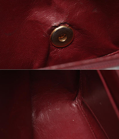 CHANEL チェーンショルダーバッグ シングルチェーン シングルフラップ ゴールド金具 マトラッセ ダイアナ22 レディース シャネル