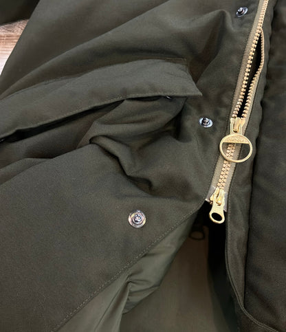 Barbour ダウンコート ナイロン フード付き フロントダブルジップ スナップボタン BURGHLEY OS DOWN CORDURA 2002196 レディース SIZE 8 (M) バブアー