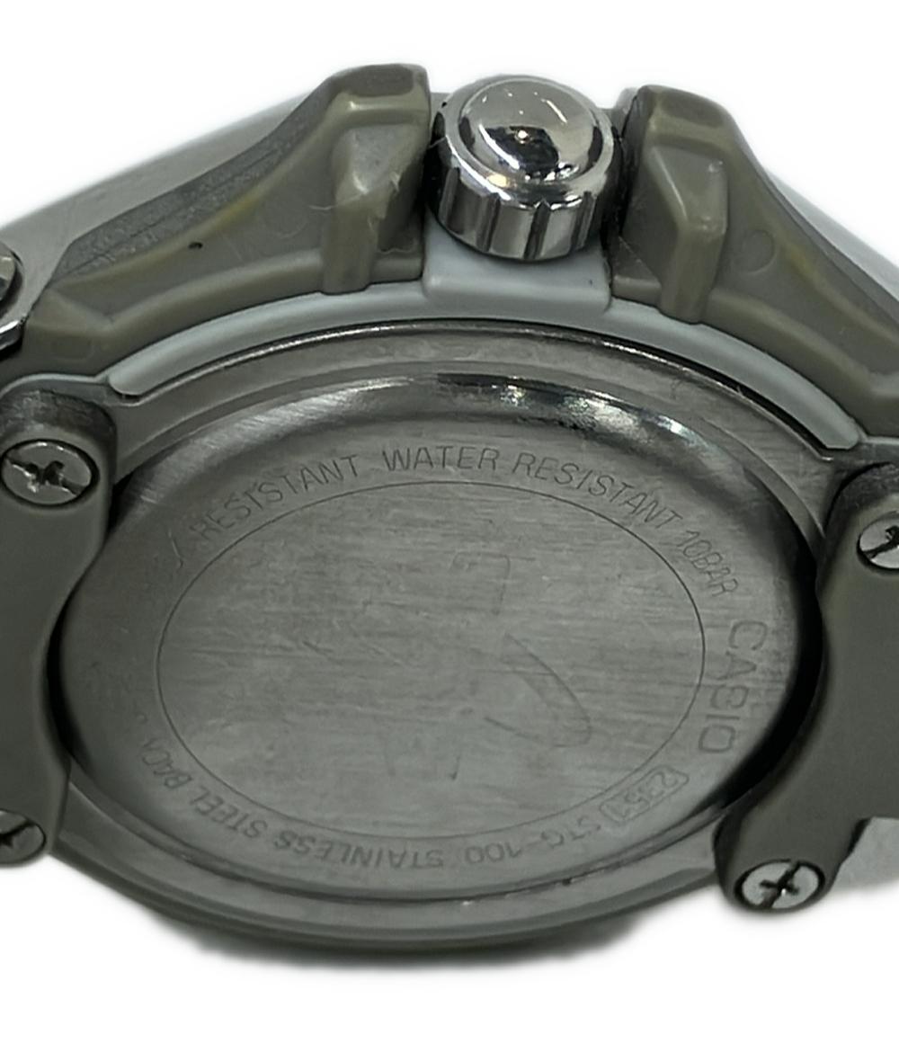 CASIO 腕時計  Baby-G クオーツ ホワイト STG-100 レディース メンズ カシオ