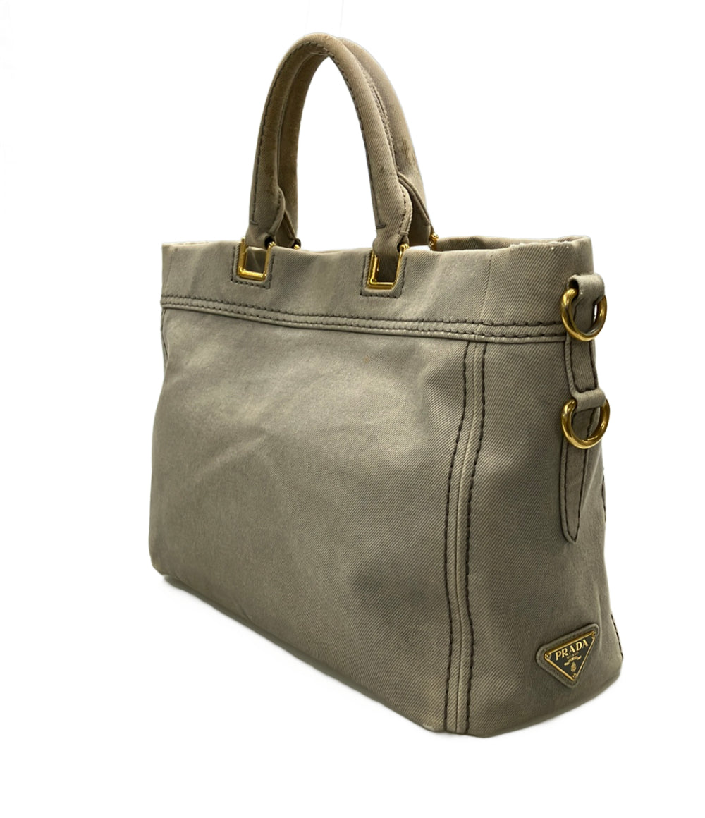 PRADA 2WAY トートバッグ ショルダーバッグ 斜め掛け カナパ BN2069 レディース プラダ