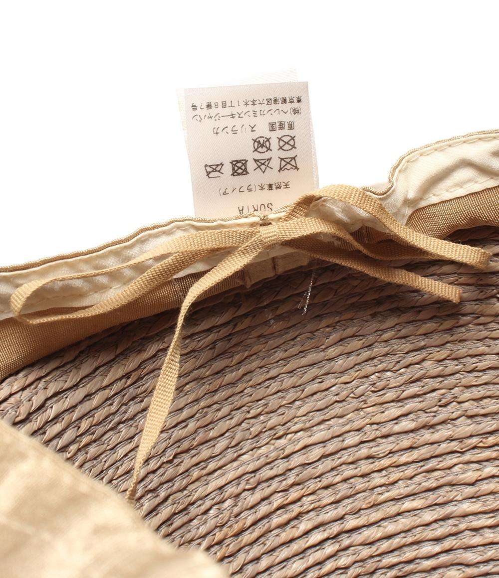 ヘレンカミンスキー 麦わら帽子 ストローハット レディース SIZE one