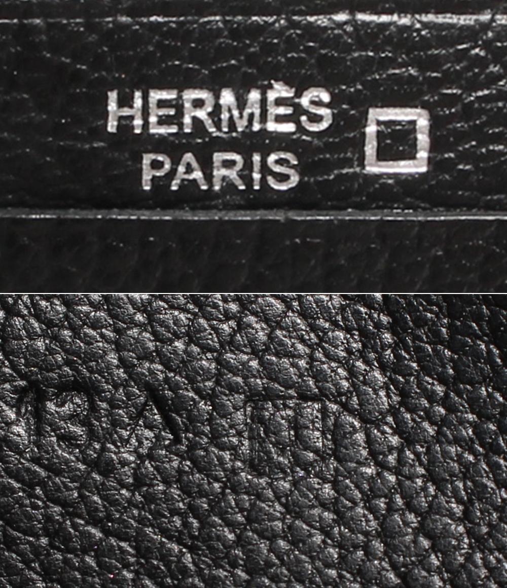 エルメス 長財布  □J刻印 フレミング クロコダイル アリゲーター メンズ HERMES