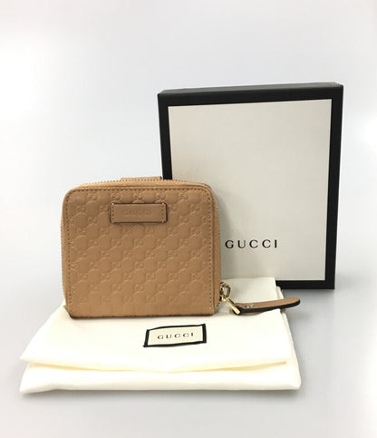 グッチ  二つ折り財布  マイクログッチシマ   449395 525040 レディース  (2つ折り財布) GUCCI