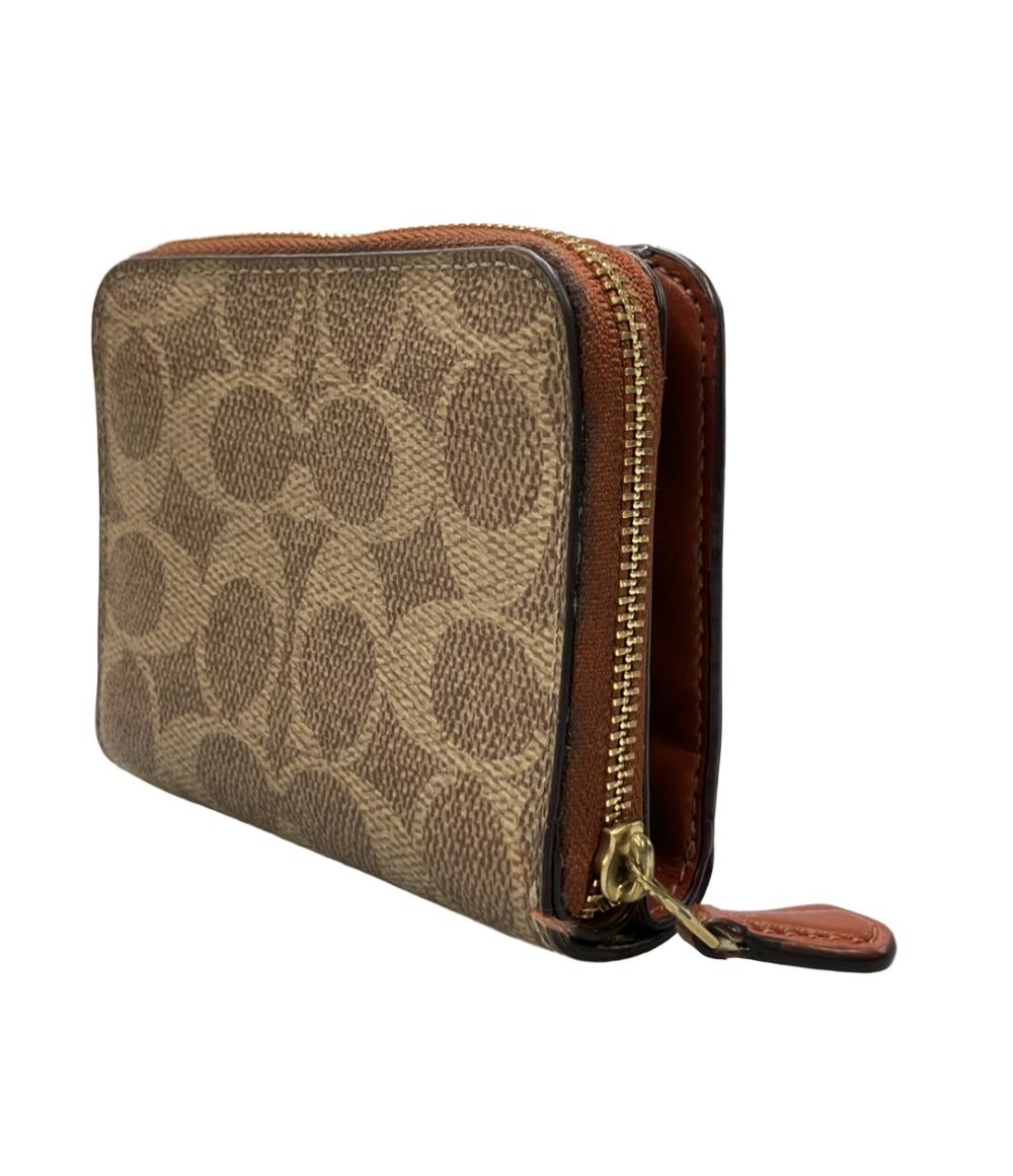COACH 二つ折り財布 シグネチャー レディース コーチ