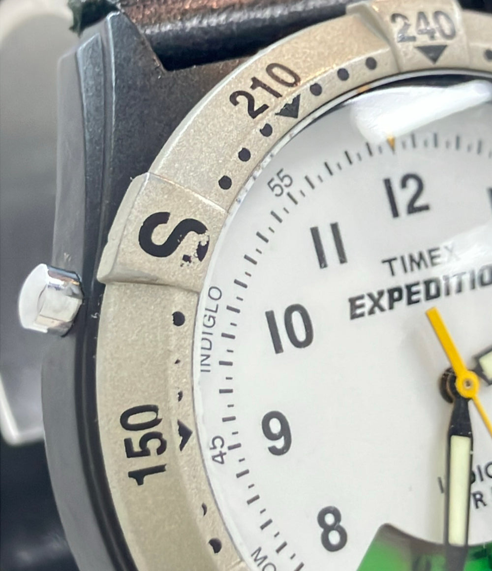 TIMEX 腕時計 クオーツ ホワイト メンズ タイメックス