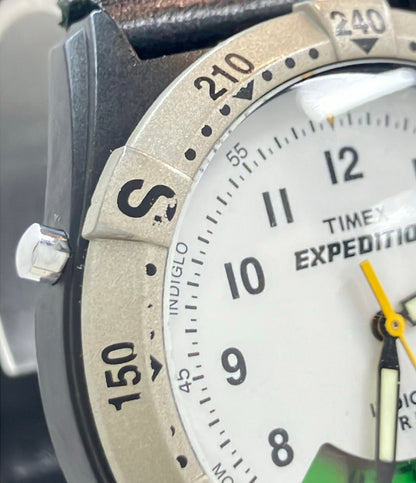 TIMEX 腕時計 クオーツ ホワイト メンズ タイメックス