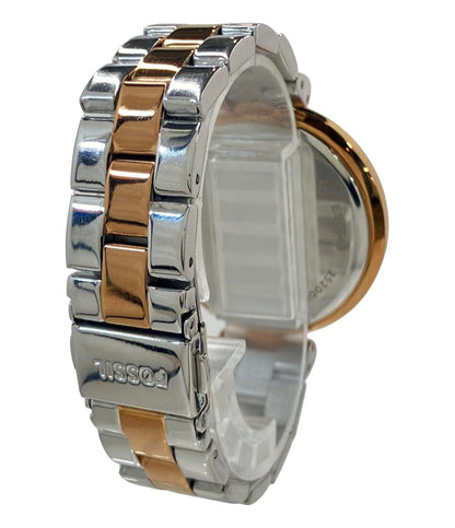 フォッシル 腕時計 クオーツ ネイビー ES4640 レディース FOSSIL