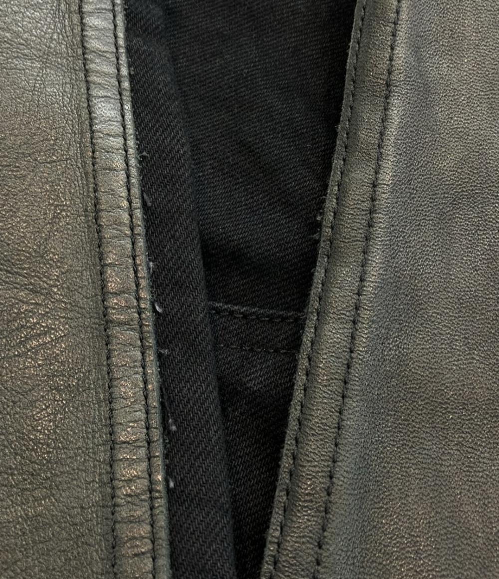 COMME des GARCONS JUNYA WATANABE MAN Levi's レザー切替パンツ メンズ SIZE XS コムデギャルソンジュンヤワタナベマン リーバイス