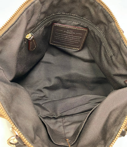 COACH 2WAY バンドバッグ ショルダーバッグ 斜め掛け シグネチャー レディース コーチ