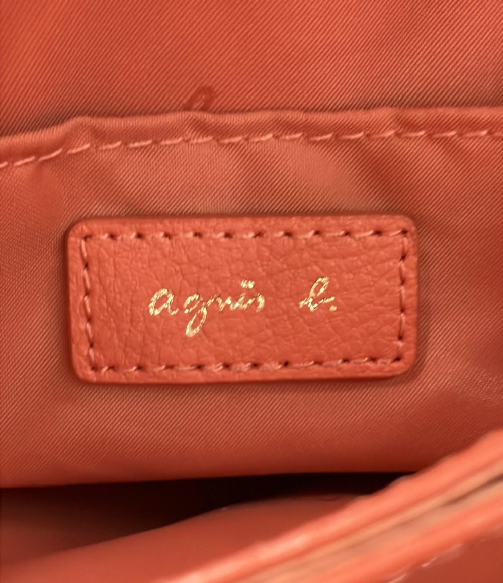 アニエスベー 2way ハンドバッグ ミニショルダーバッグ 斜め掛け