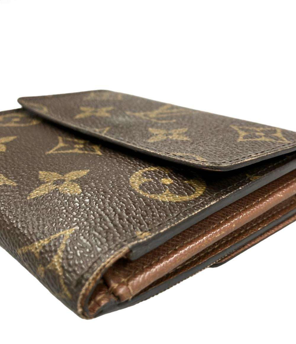LOUIS VUITTON Wホック二つ折り財布 ポルトモネ ビエ カルトクレディ モノグラム M61652 レディース メンズ ルイ・ヴィトン