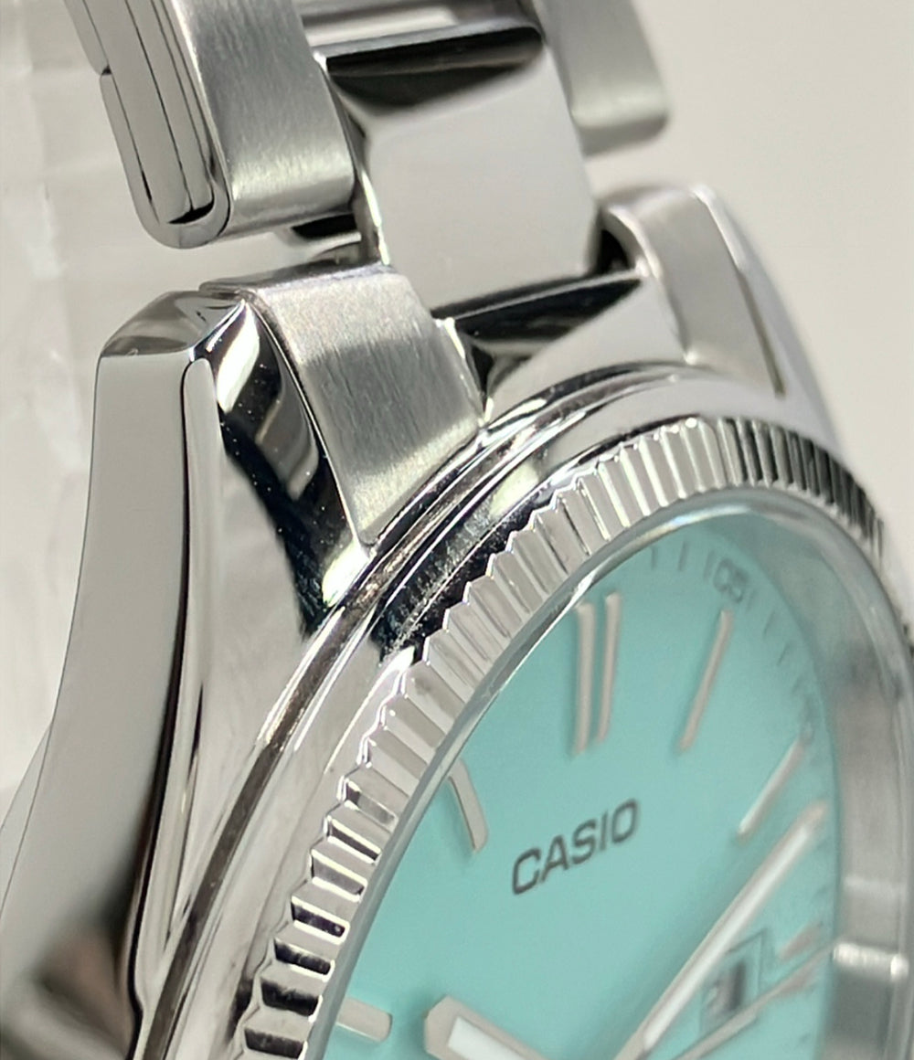 CASIO 腕時計 クオーツ ブルー MTP-1302 メンズ カシオ