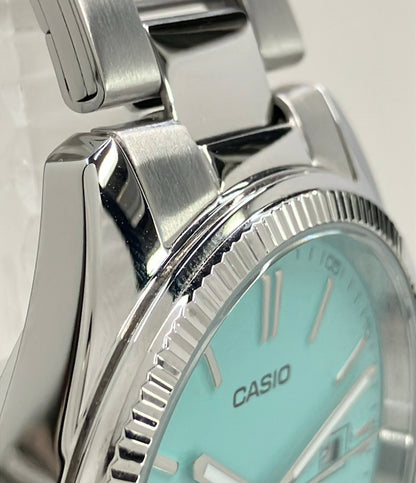 CASIO 腕時計 クオーツ ブルー MTP-1302 メンズ カシオ