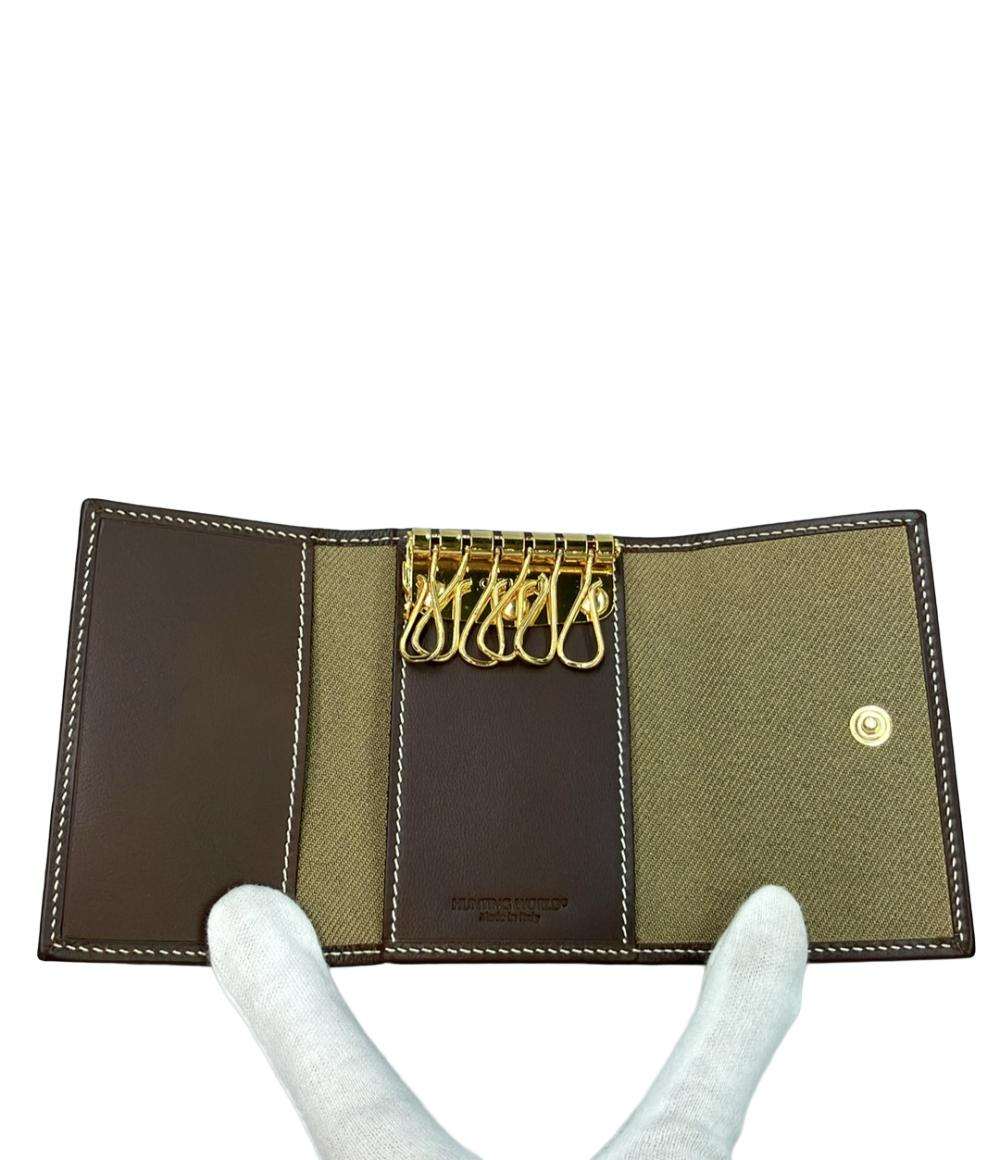 美品 HUNTING WORLD 6連キーケース サファリトゥデイ メンズ ハンティングワールド