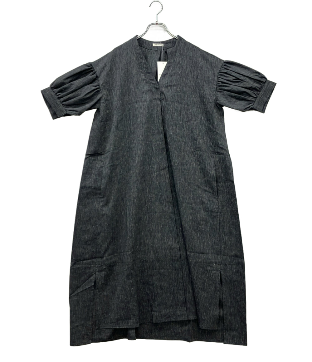 美品 JULY NINE 半袖ロングワンピース レディース SIZE 0 (XS) ジュライナイン