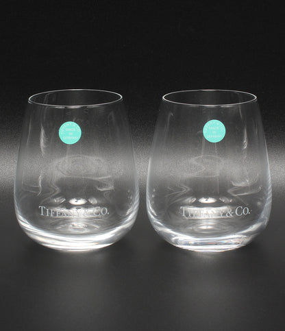 美品 Tiffany & Co. グラス タンブラー 2点セット ペア TCO ティファニー