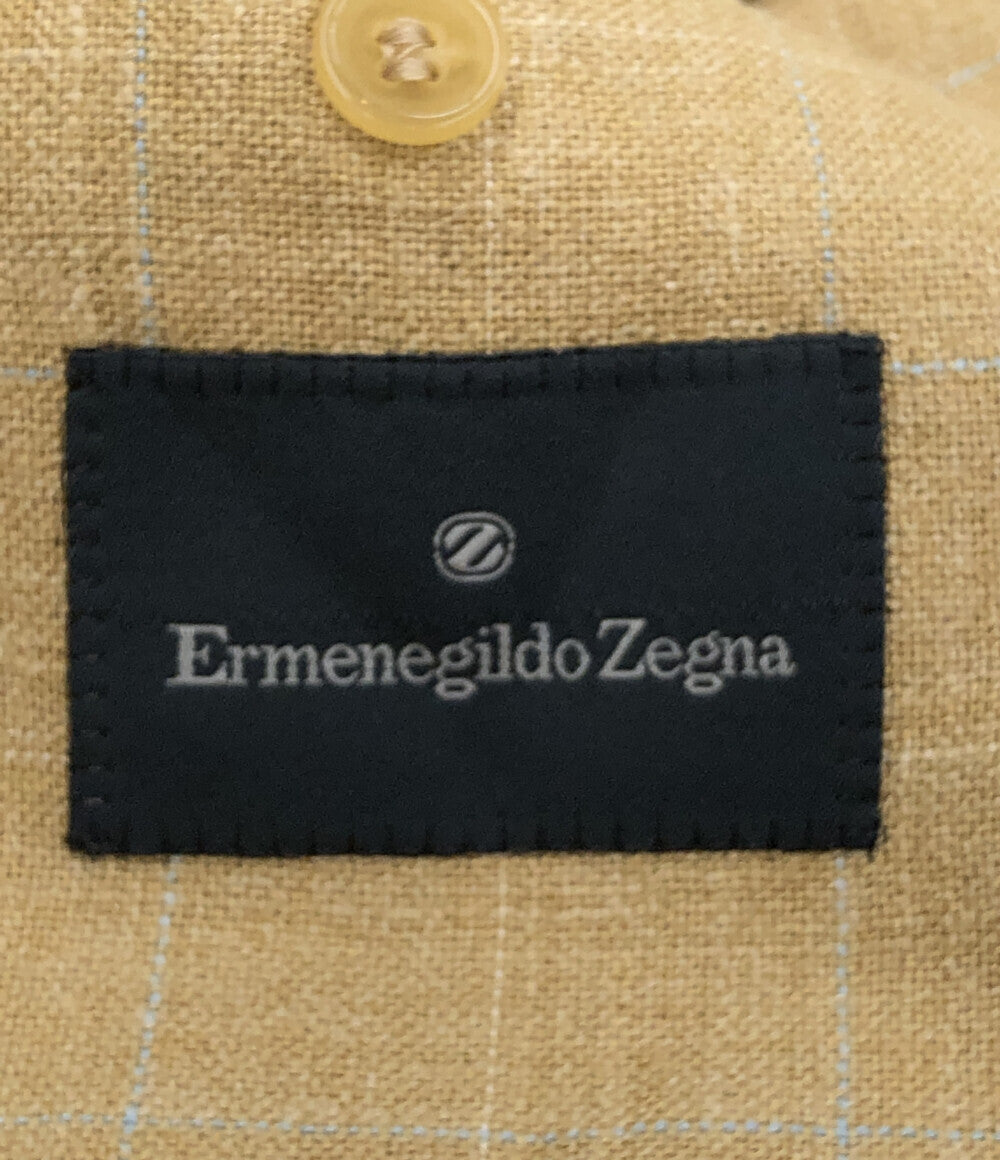 エルメネジルドゼニア 美品 シルク混 テーラードジャケット      メンズ SIZE 44 (S) ERMENEGILDO ZEGNA