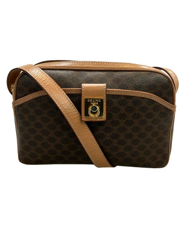 セリーヌ ショルダーバッグ 斜め掛け マカダム柄 レディース CELINE