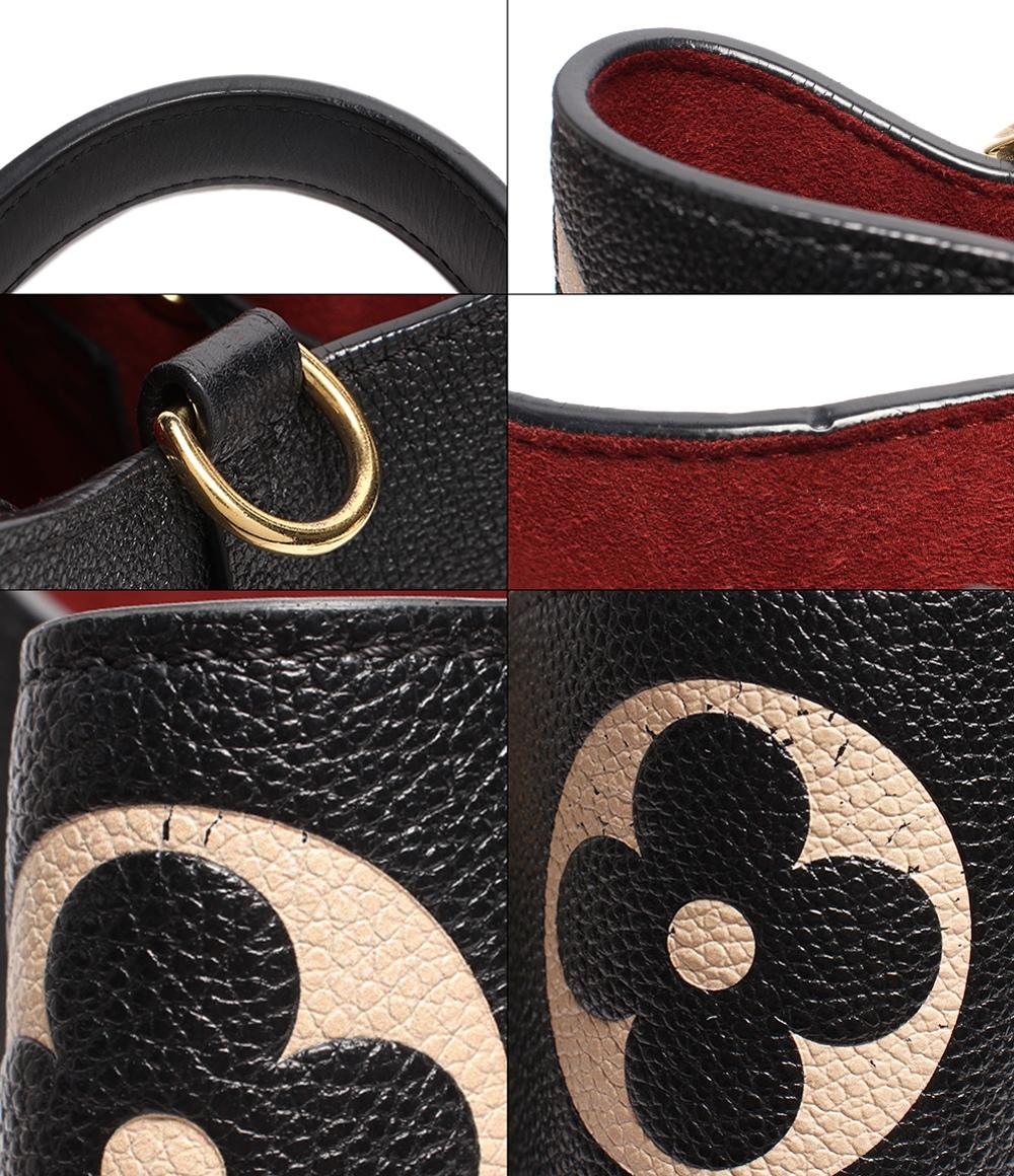 ルイ・ヴィトン レザーハンドバッグ ショルダーバッグ ゴールド金具 ネオノエ MM バイカラーモノグラム・アンプラント M45497 レディース