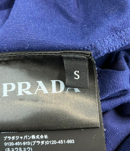 プラダ ラバーロゴナイロンポケットTシャツ メンズ SIZE S PRADA