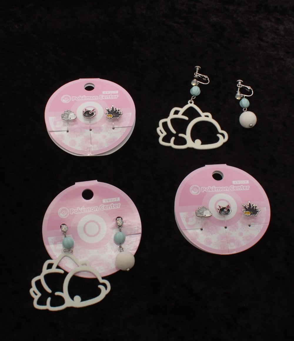 美品 イヤリング 4点セット ポケモン キッズ レディース