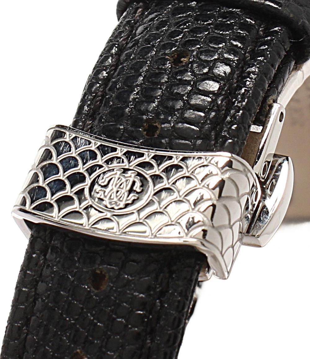 Roberto Cavalli FRANCK MULLER 腕時計 クオーツ シルバー 1L003  