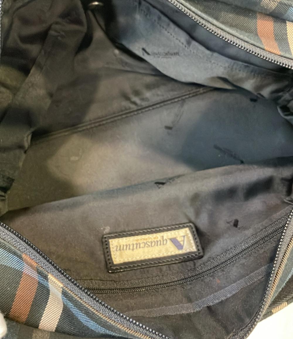 Aquascutum トートバッグ チェック柄 レディース アクアスキュータム