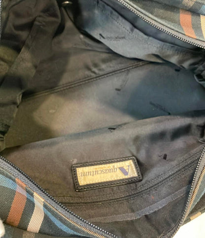 Aquascutum トートバッグ チェック柄 レディース アクアスキュータム