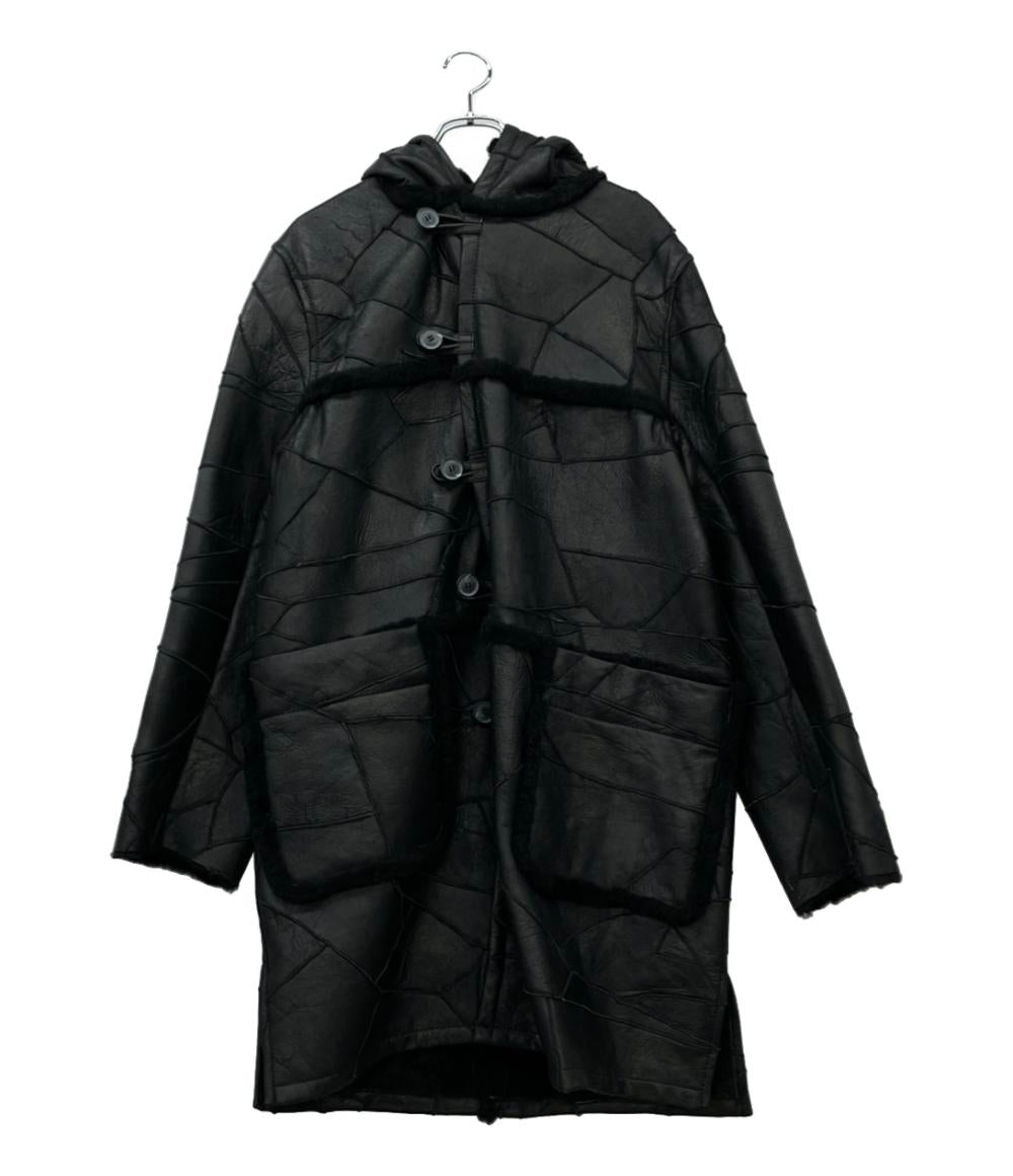EQUALAND -TRUST AND INTIMATE- ムートンコート パッチワーク タグ付き メンズ SIZE L イコーランド-トラスト アンド インティメイト-