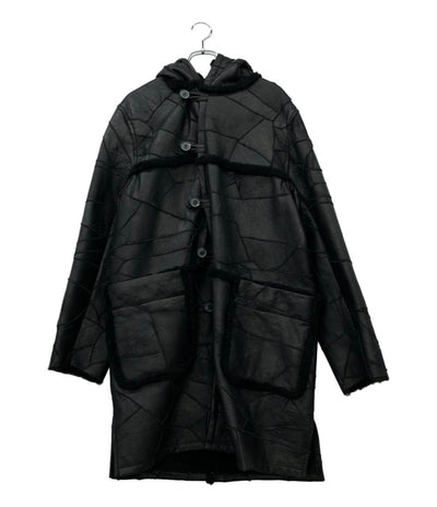 EQUALAND -TRUST AND INTIMATE- ムートンコート パッチワーク タグ付き メンズ SIZE L イコーランド-トラスト アンド インティメイト-