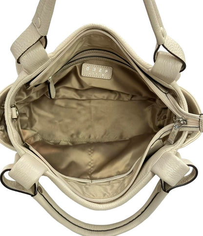 GRES ハンドバッグ ショルダーバッグ 2WAY 斜め掛け レディース グレ