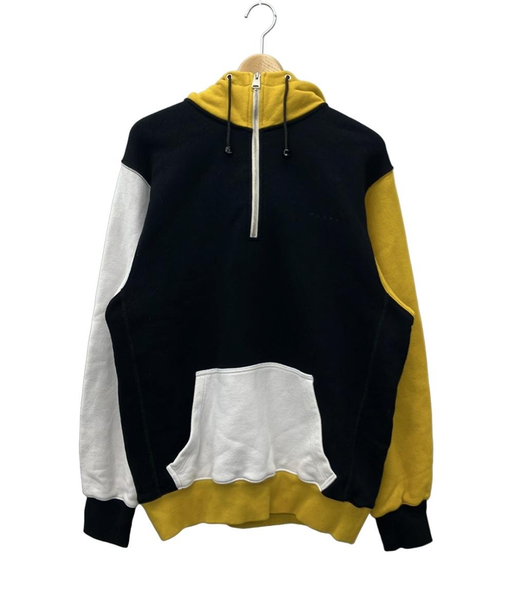 マルニ 長袖パーカー ハーフジップ FUMU0044QS S25441 メンズ SIZE 46
