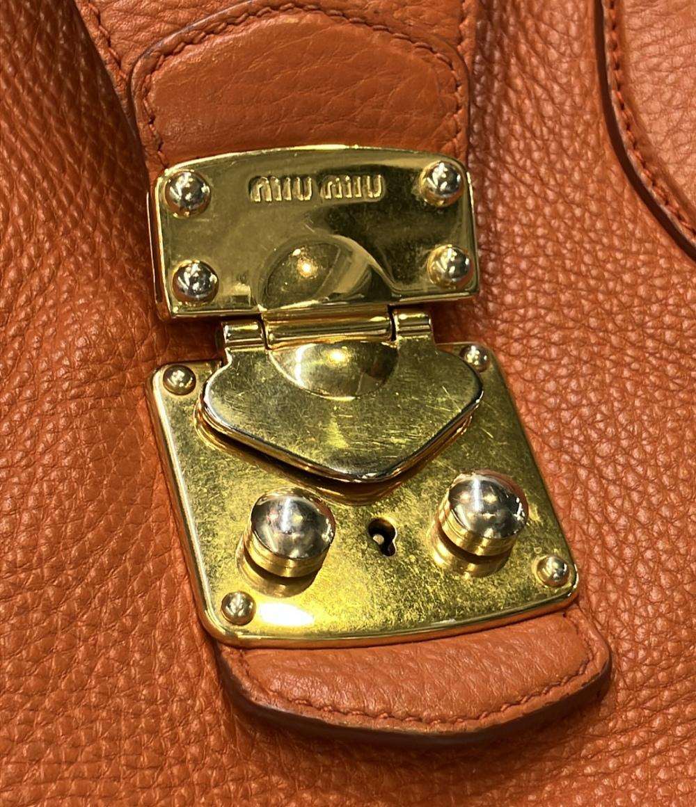 Miu Miu 2way トートバッグ ショルダーバッグ 斜め掛け レディース ミュウ ミュウ