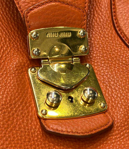 Miu Miu 2way トートバッグ ショルダーバッグ 斜め掛け レディース ミュウ ミュウ