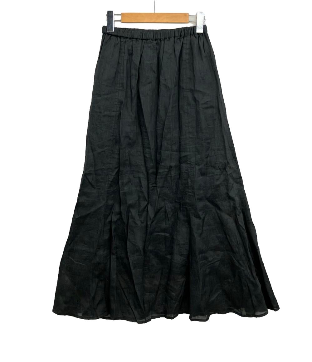 美品 ラウンジドレス リネンロングスカート レディース SIZE F (M) loungedress