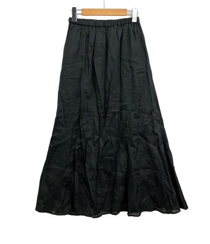 美品 ラウンジドレス リネンロングスカート レディース SIZE F (M) loungedress