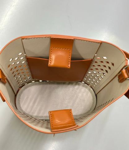 YAHKI ハンドバッグ ショルダーバッグ メッシュ 2WAY 斜め掛け レディース ヤーキ