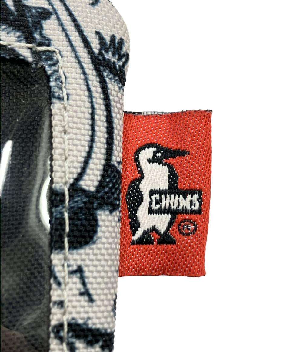 CHUMS キーケース パスケース リサイクルリトラクターキーホルダー ユニセックス チャムス
