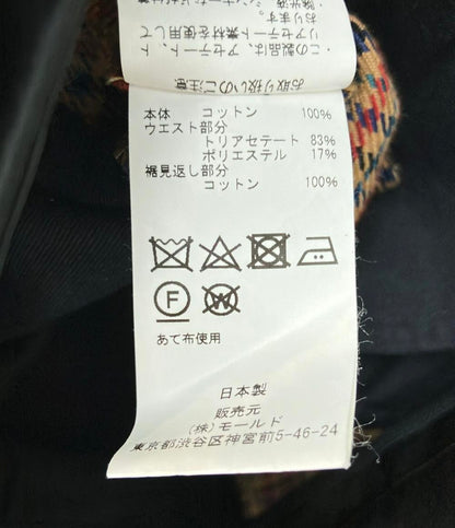 チノ チェック柄ロングパンツ レディース SIZE 38 (L) CINOH