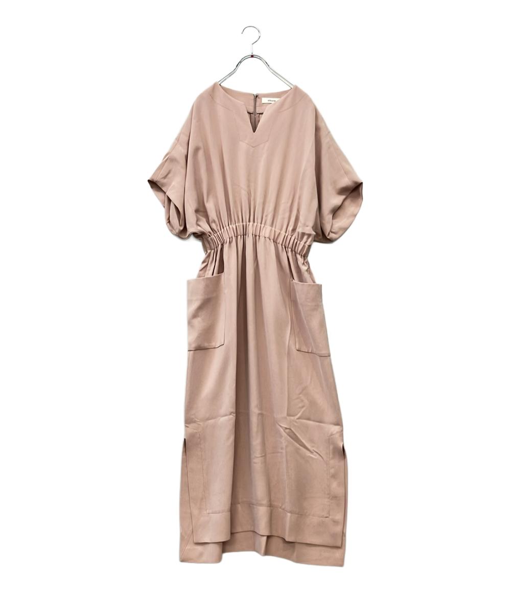 エブール 半袖ワンピース ロングワンピース キーネックワンピース 3110300425 レディース SIZE 38 (S) ebure