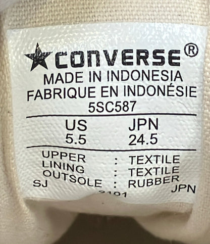 CONVERSE スリッポン オールスター リボンベルト OX 5SC587 レディース SIZE 24.5 コンバース
